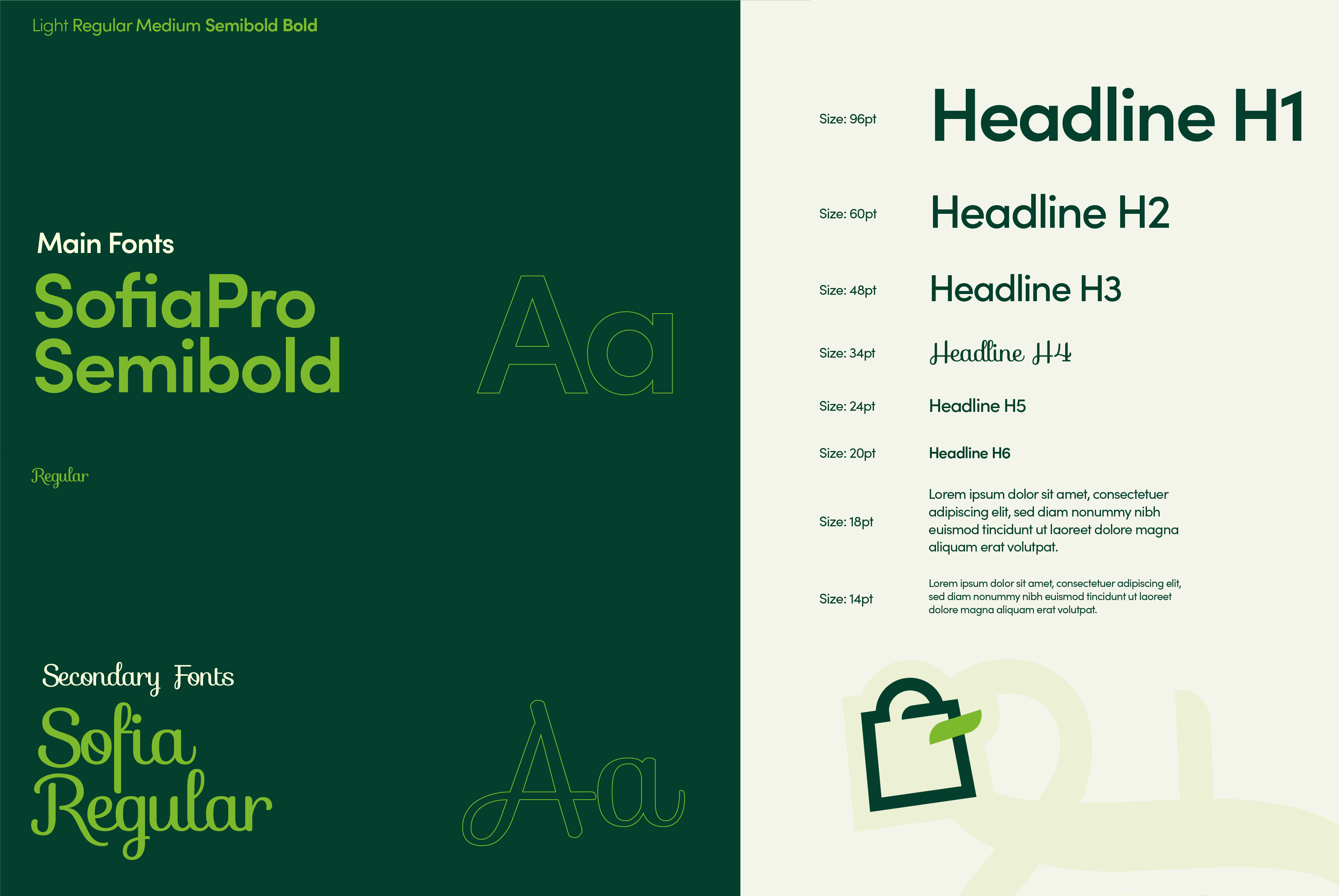 Légat brand preview